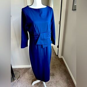 NWOT Marycraft 14 Navy Retro Coctail Dress
